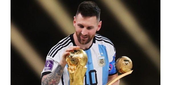 Lionel Messi deixa crescer o cabelo para receber o Mundial de 2026 Lionel Messi deixa crescer o cabelo para receber o Mundial de 2026